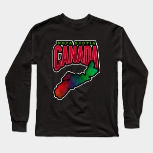 Nova Scotia Canada, Atlantic Ocean Long Sleeve T-Shirt